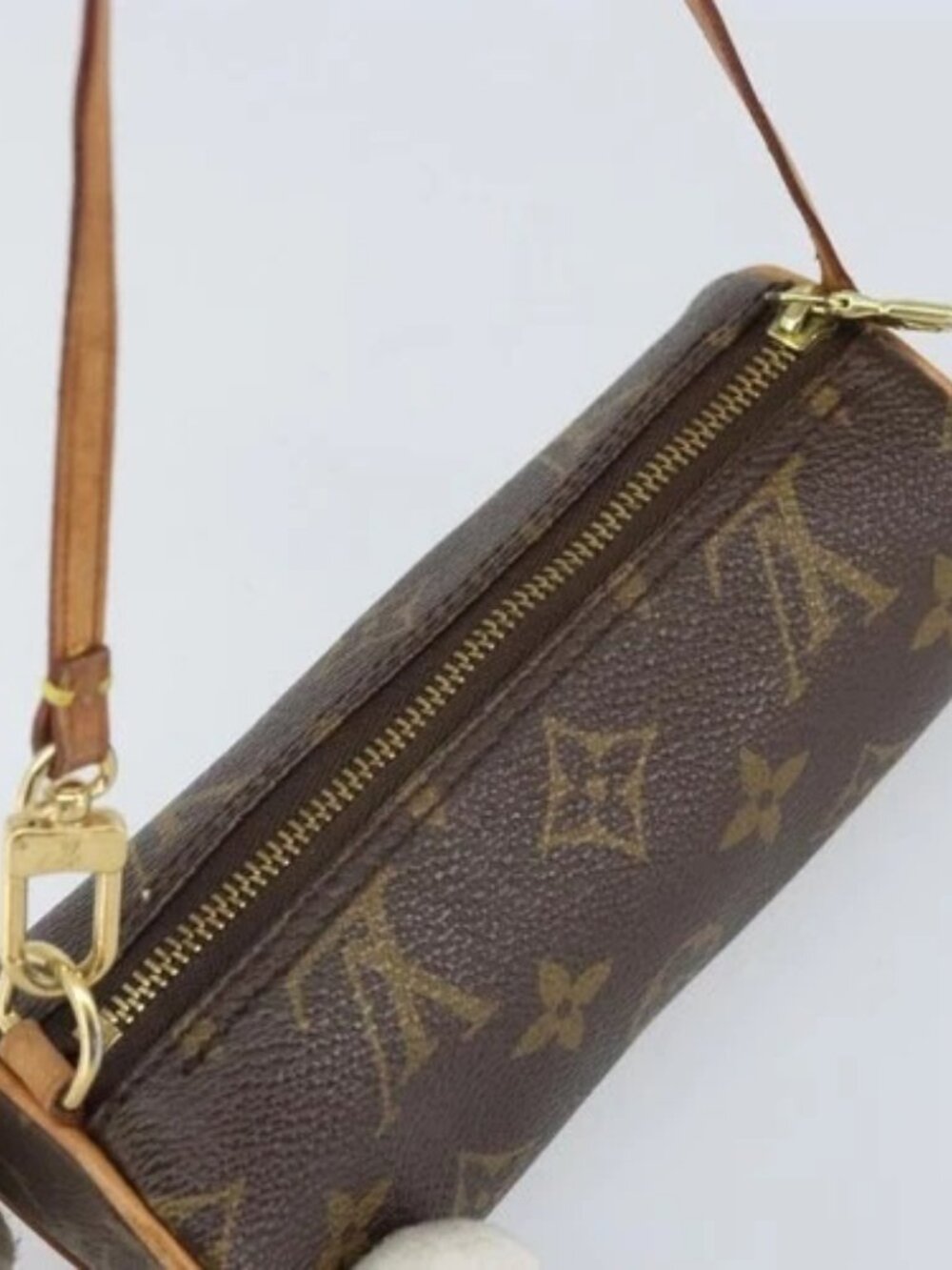 LOUIS VUITTON Monogram Papillon Pouch LV Auth - Picture 6 of 16